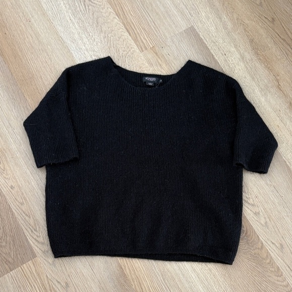 Soaked In Luxury Sweaters - Black Women’s Knit Sweater - Classic Crewneck
